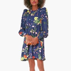 Tuckernuck Pomander Place Wildflower Spencer Dress w/ Puff Sleeves Size Medium